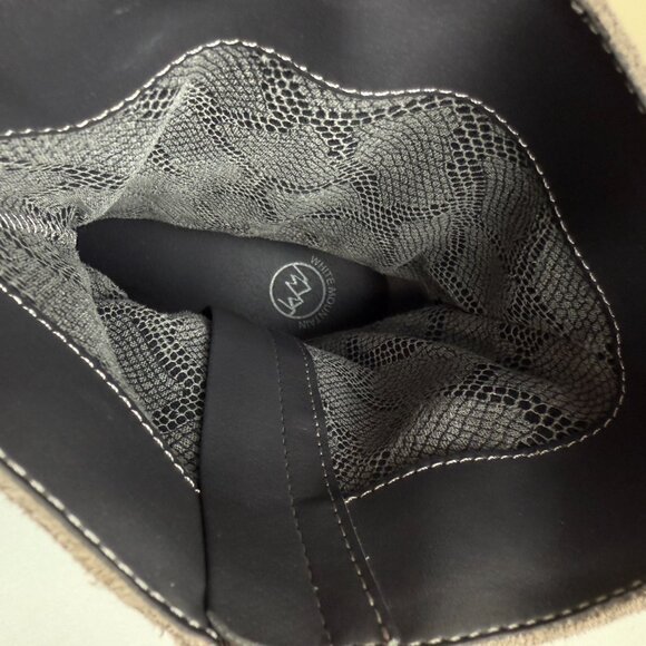 Like New White Moutain Suede Glean Lug Sole Mid Calf Boots - Picture 8 of 11